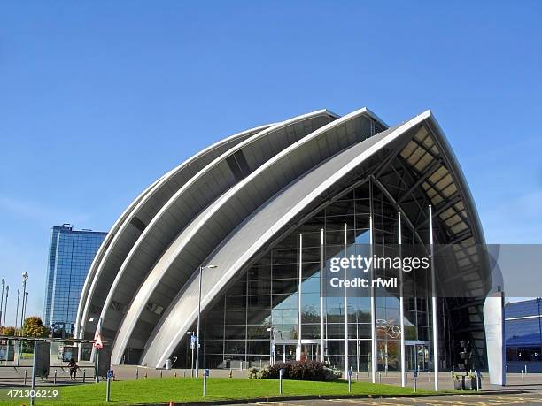 armadillo secc glasgow - armadillos stock pictures, royalty-free photos & images