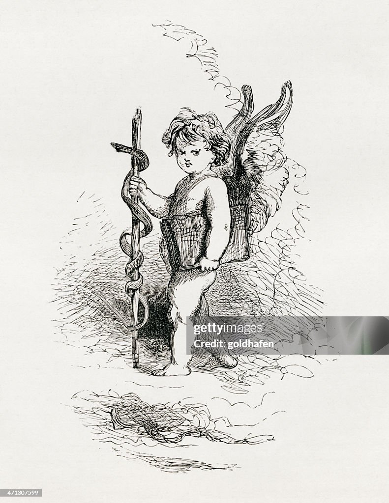 Cherub, Putto, Asclepius - »healing«, »cure«