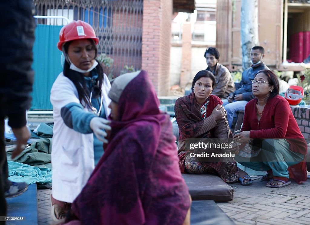 Powerful earthquake hits Nepal