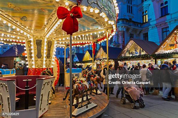 merry-go-round in graz - graz stock-fotos und bilder