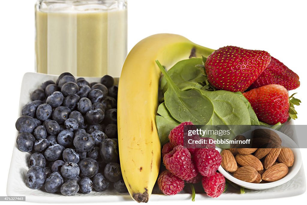 Las marcas para una "verde batido" serie