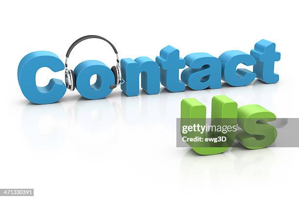 "contact us" on the headset - help introduction to referencing with wiki markup 1 stock pictures, royalty-free photos & images