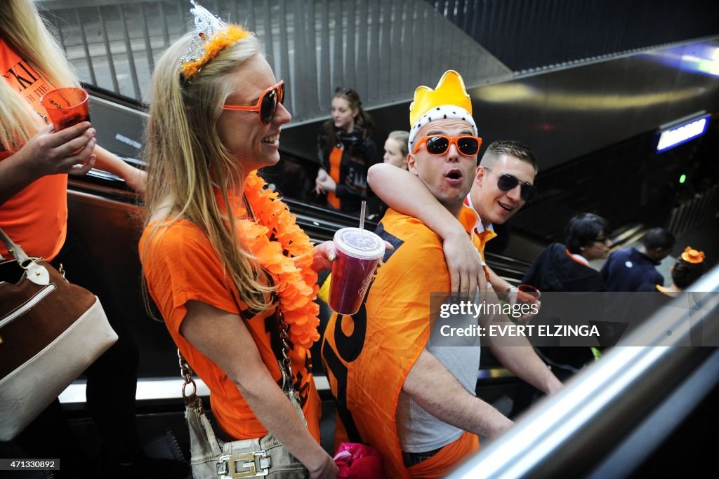 NETHERLANDS-ROYALS-KINGS-DAY