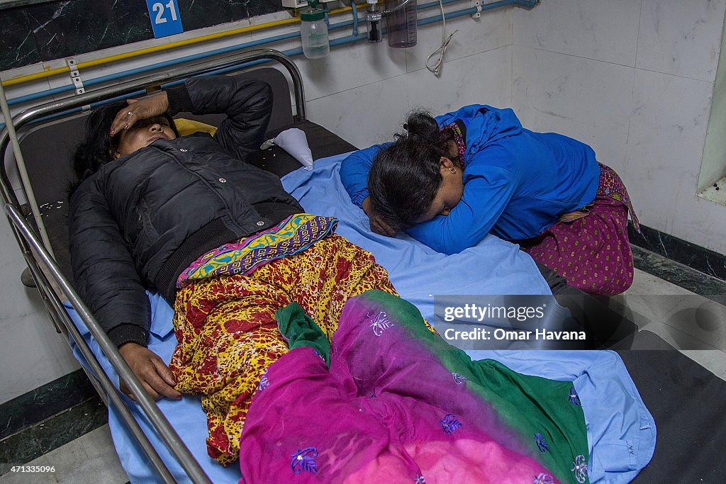 Death Toll Rises Following Powerful Earthquake In Nepal