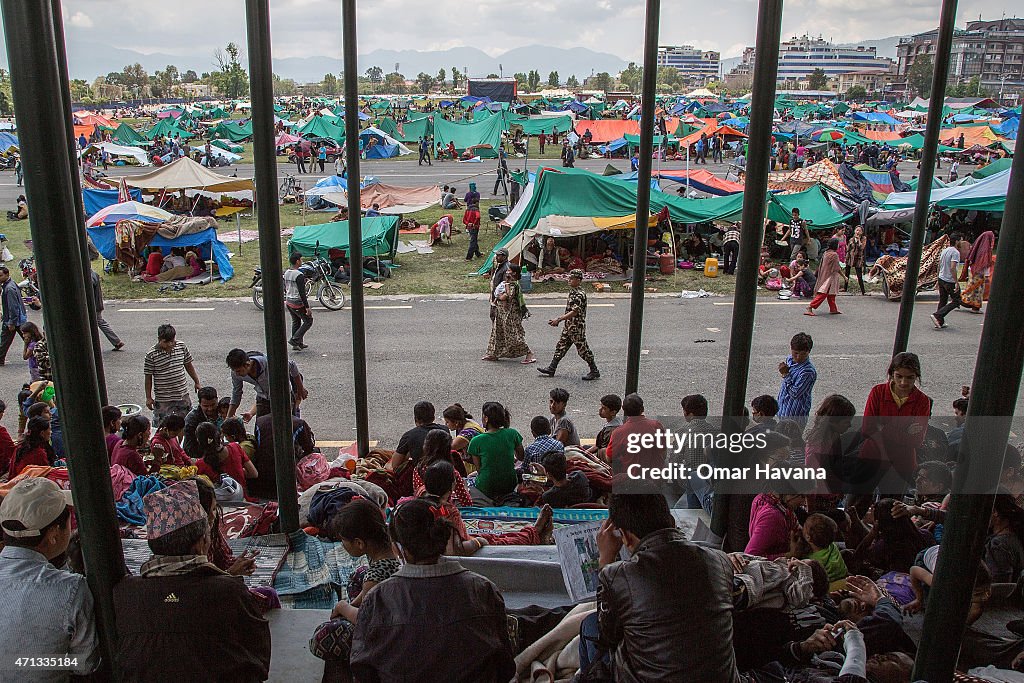 Death Toll Rises Following Powerful Earthquake In Nepal