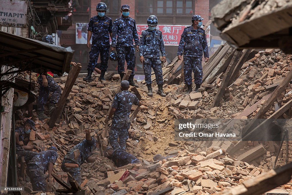 Death Toll Rises Following Powerful Earthquake In Nepal