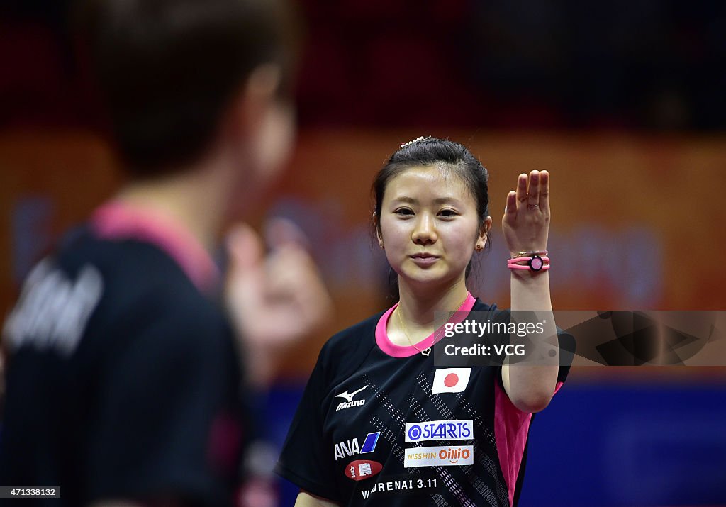 2015 World Table Tennis Championships - Day 2