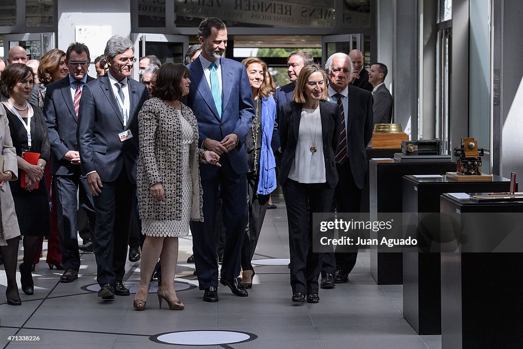 King Felipe VI Of Spain Visits Siemens