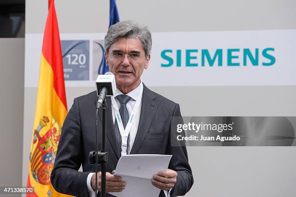 King Felipe VI Of Spain Visits Siemens King Felipe VI Of Spain Visits Siemens