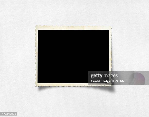 old photo - blank photo album stock pictures, royalty-free photos & images