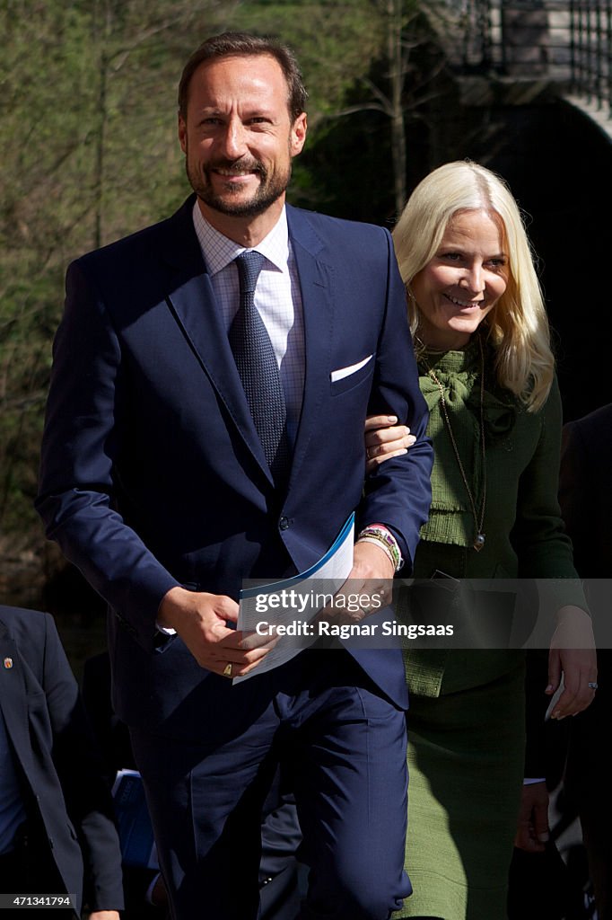 Norwegian Royals Attend the 25th Anniversary of CICERO