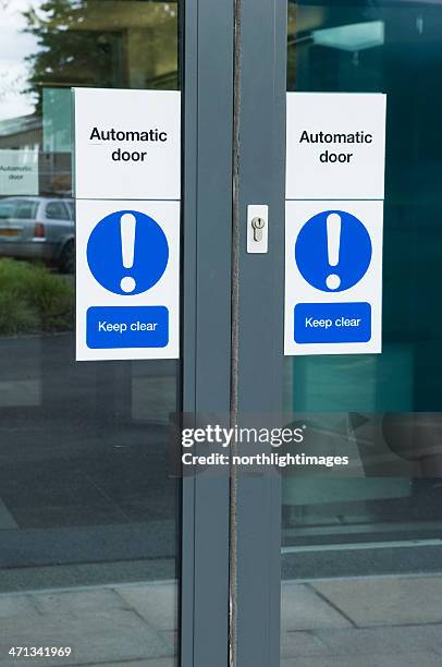 automatic office door - automatic stock pictures, royalty-free photos & images