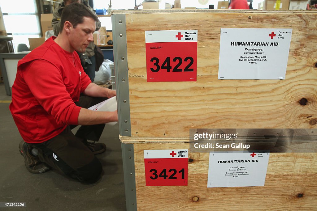 German Red Cross (DRK) Warehouse For International Crisis Aid