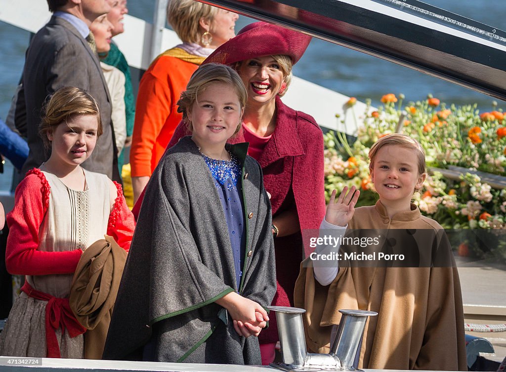 Dutch Royal Family Attends King's Day