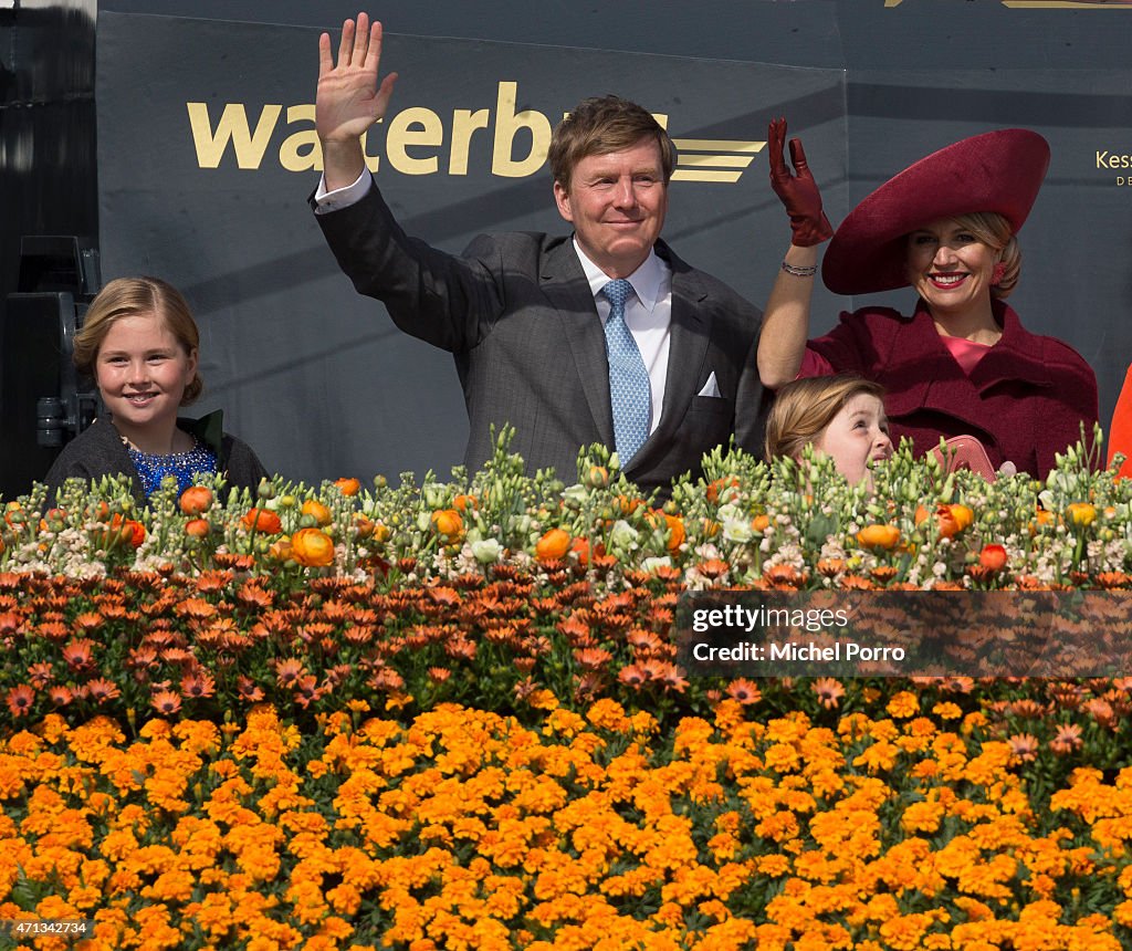 Dutch Royal Family Attends King's Day