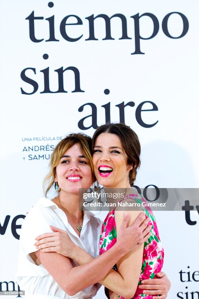 'Tiempo Sin Aire' Madrid Photocall