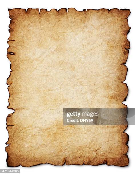 schatzkarte hintergrund - old parchment background burnt stock-fotos und bilder