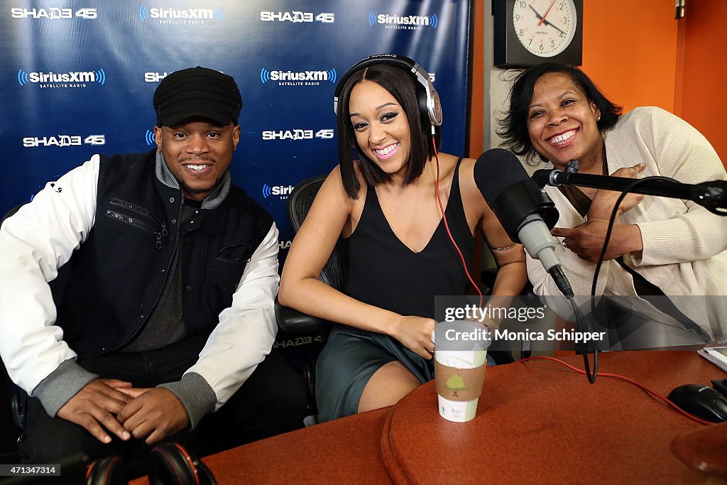 Celebrities Visit SiriusXM Studios - April 27, 2015