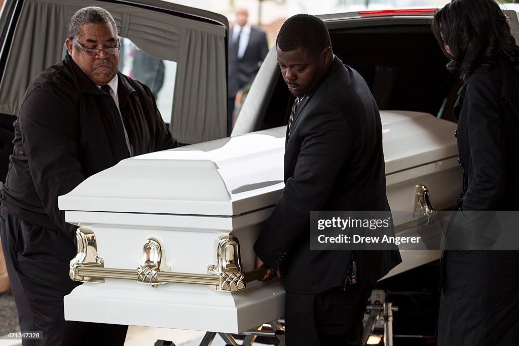 Funeral Held For Baltimore Man Who Died While In Police Custody