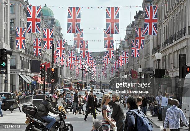 british street - oxford circus foto e immagini stock