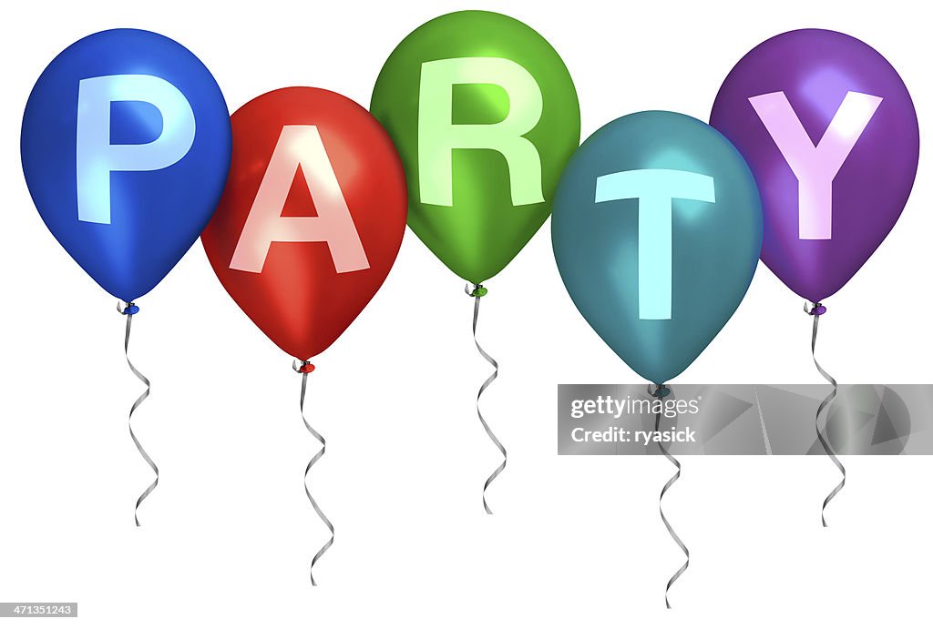 Party Balloons Masculine