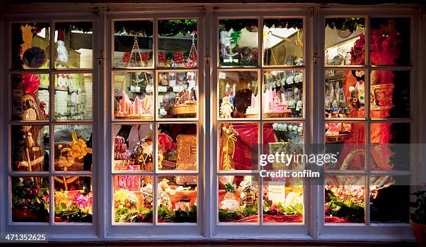 candy store window - retail display stock pictures, royalty-free photos & images