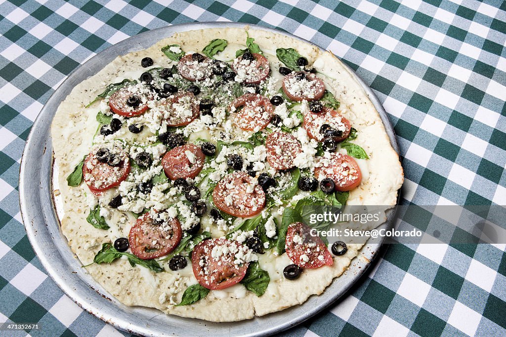 Pizza, alfabeto greco