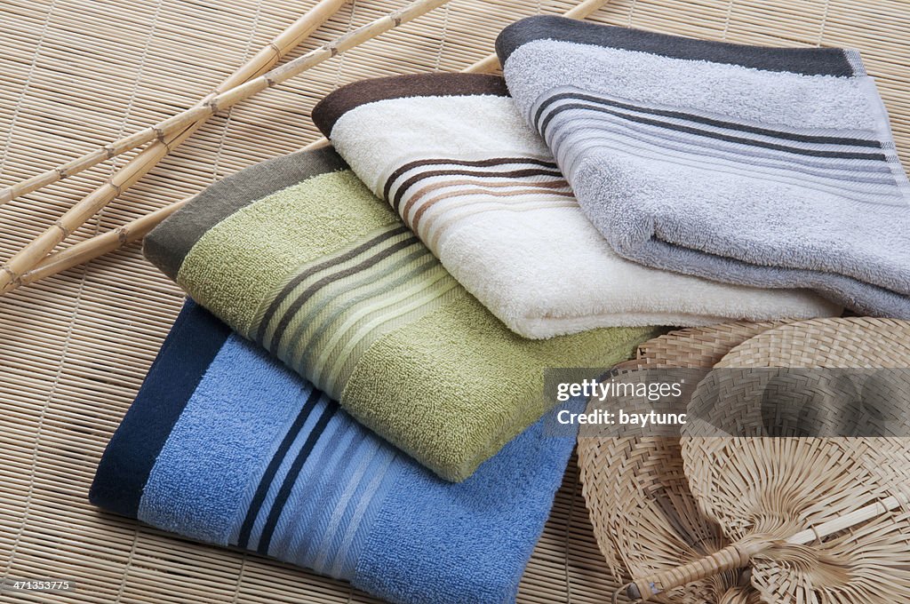 Colorful towels