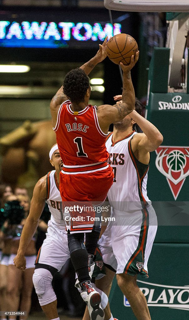 Chicago Bulls v Milwaukee Bucks - Game Three