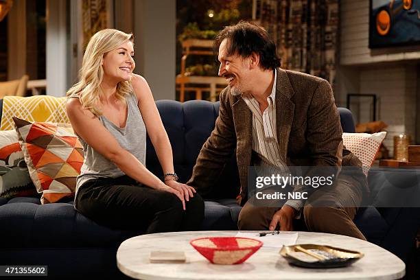Tale of Two Hubbies" Episode 105 -- Pictured: Elisha Cuthbert as Lizzy, Steve Valentine as Martin --