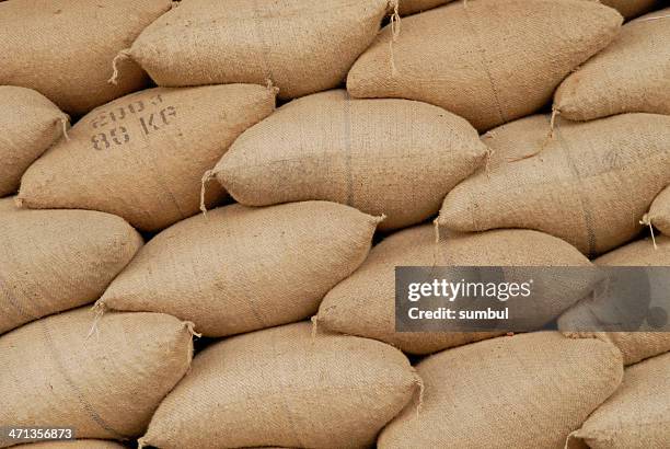 nut crop - canvas bag stock pictures, royalty-free photos & images