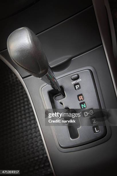 automatic stick shift - shift gear knob stock pictures, royalty-free photos & images