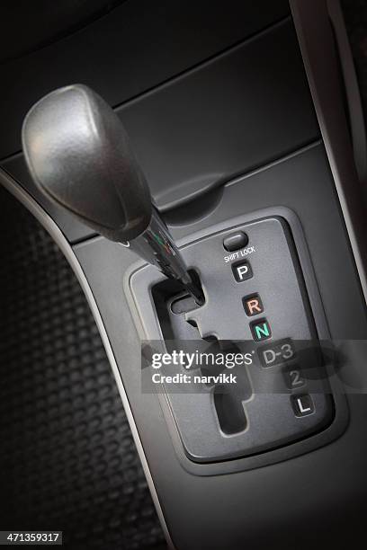 automatic stick shift - gears stick bildbanksfoton och bilder