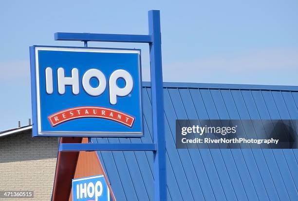 ihop (international house of pancakes) - ihop stockfoto's en -beelden