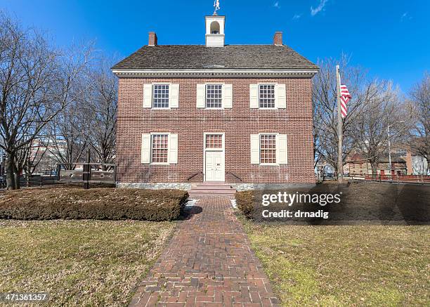 colonial court house - york stock pictures, royalty-free photos & images