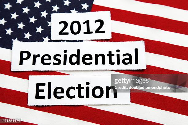 presidential election 2012 - us president stock pictures, royalty-free photos & images