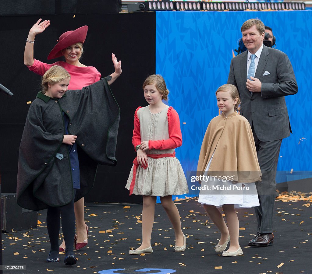 Dutch Royal Family Attends King's Day