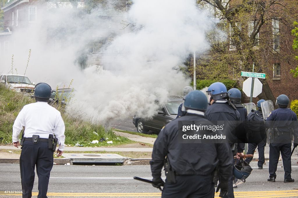 Baltimore Protests over death of Freddie Gray