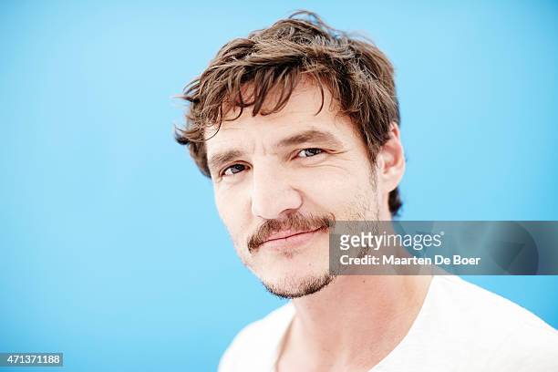 Actor Pedro Pascal poses for a portrait at the TV Guide portrait studio for 'Game of Thrones' at San Diego Comic Con for TV Guide Magazine on July...