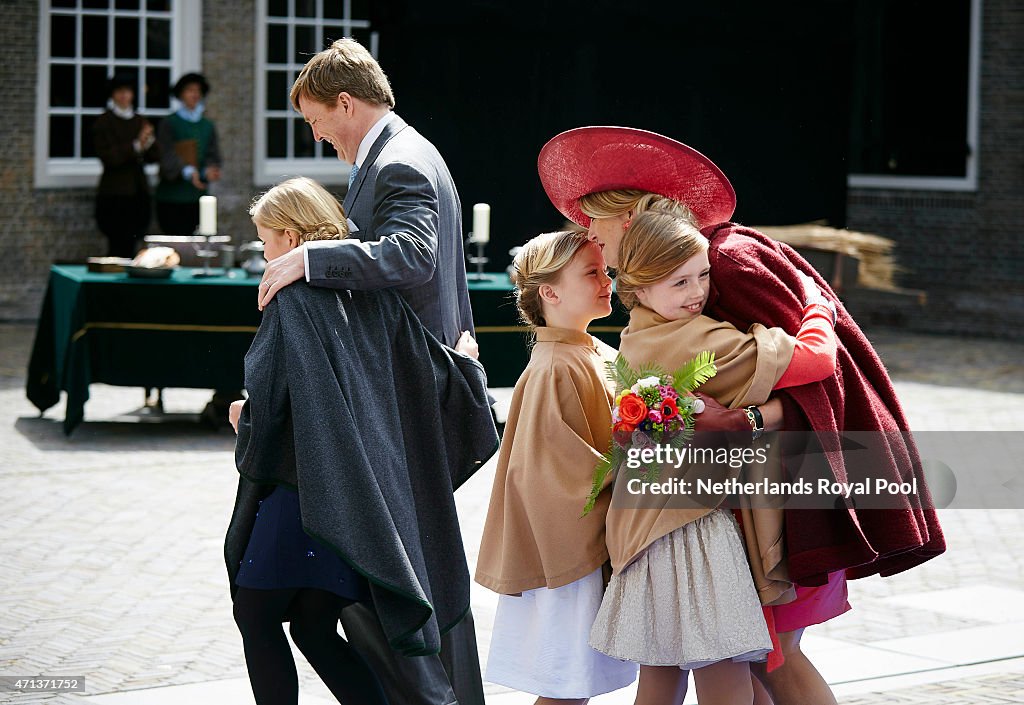 Dutch Royal Family Attends King's Day