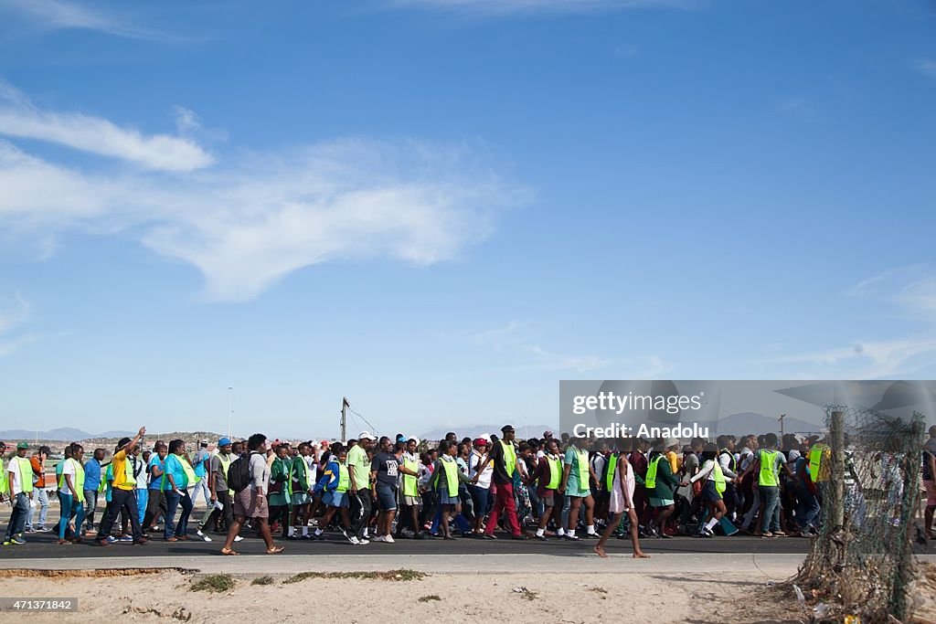 Demonstrations against xenophobia in Cape Town