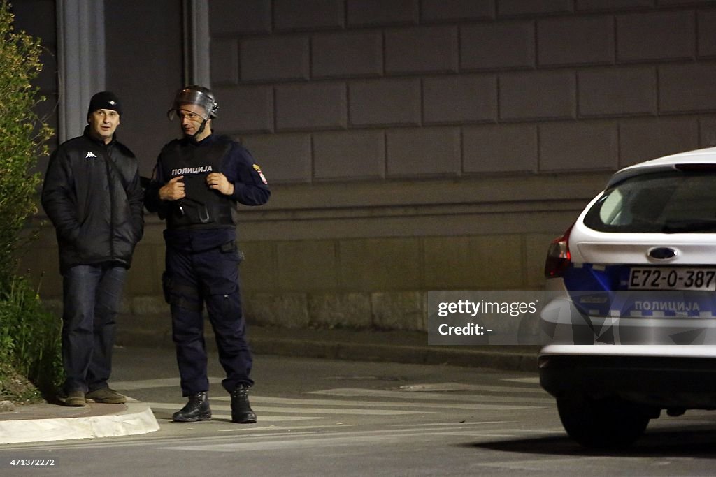 BOSNIA-CRIME-POLICE-STATION-ATTACK