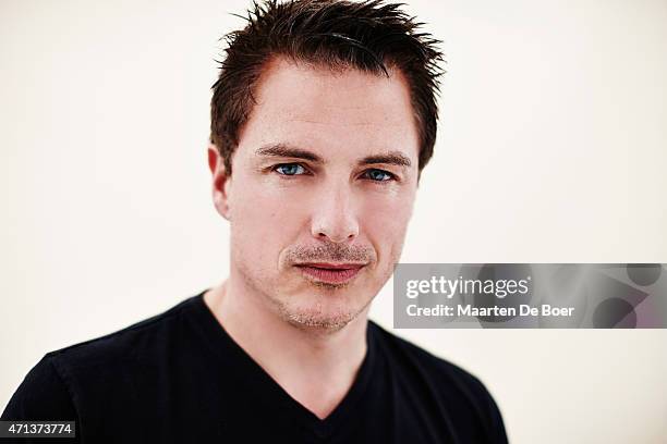 Actor John Barrowman from 'Arrow' poses for a portrait at the TV Guide portrait studio at San Diego Comic Con for TV Guide Magazine on July 24, 2014...