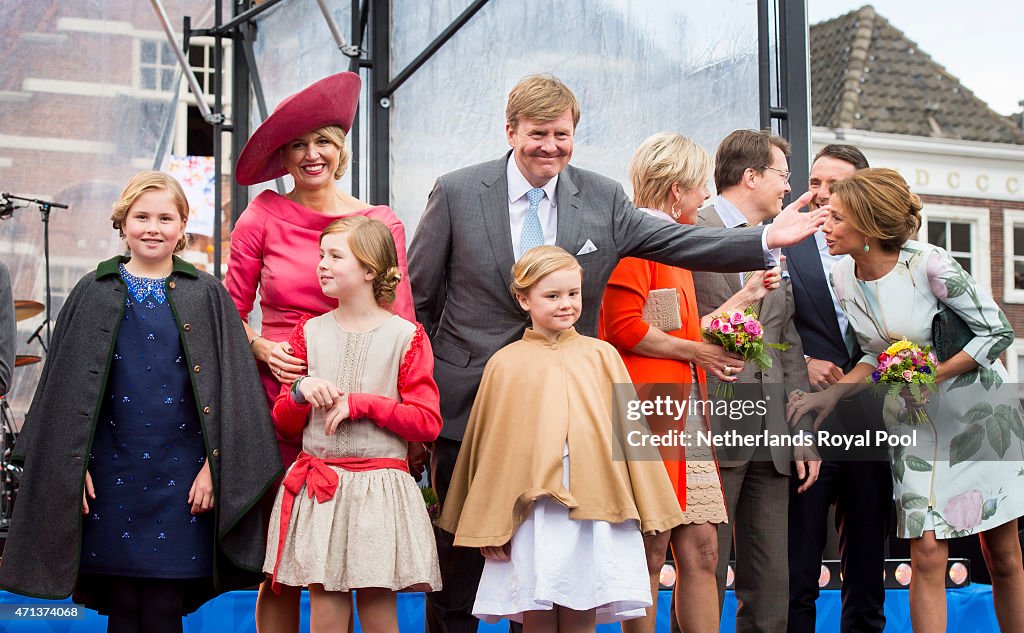 Dutch Royal Family Attends King's Day