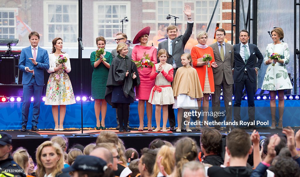 Dutch Royal Family Attends King's Day