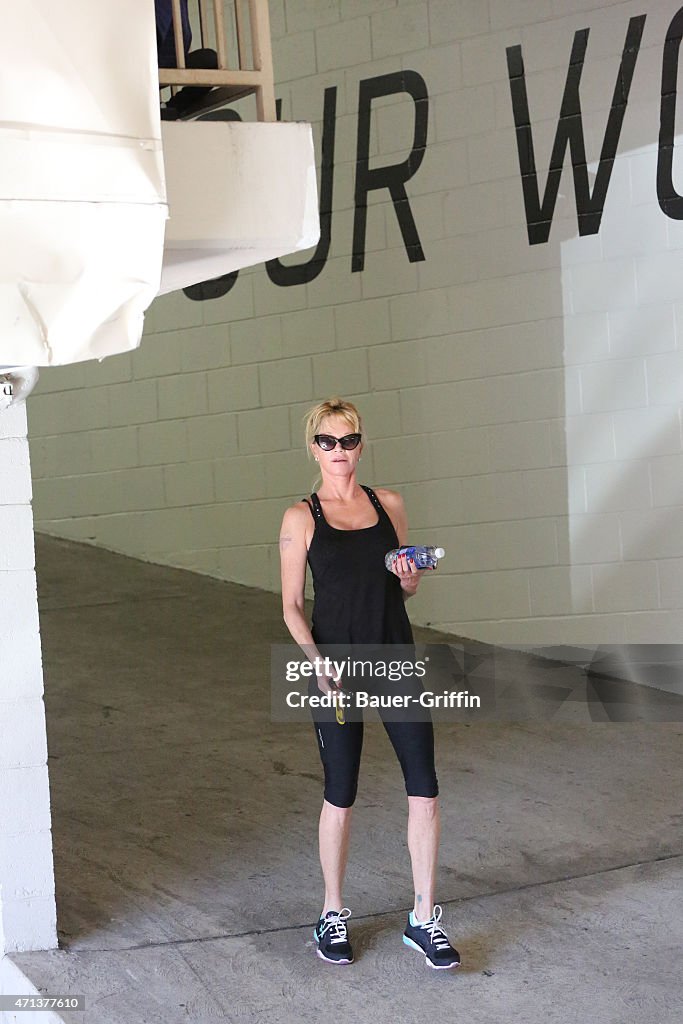 Celebrity Sightings In Los Angeles - April 27, 2015