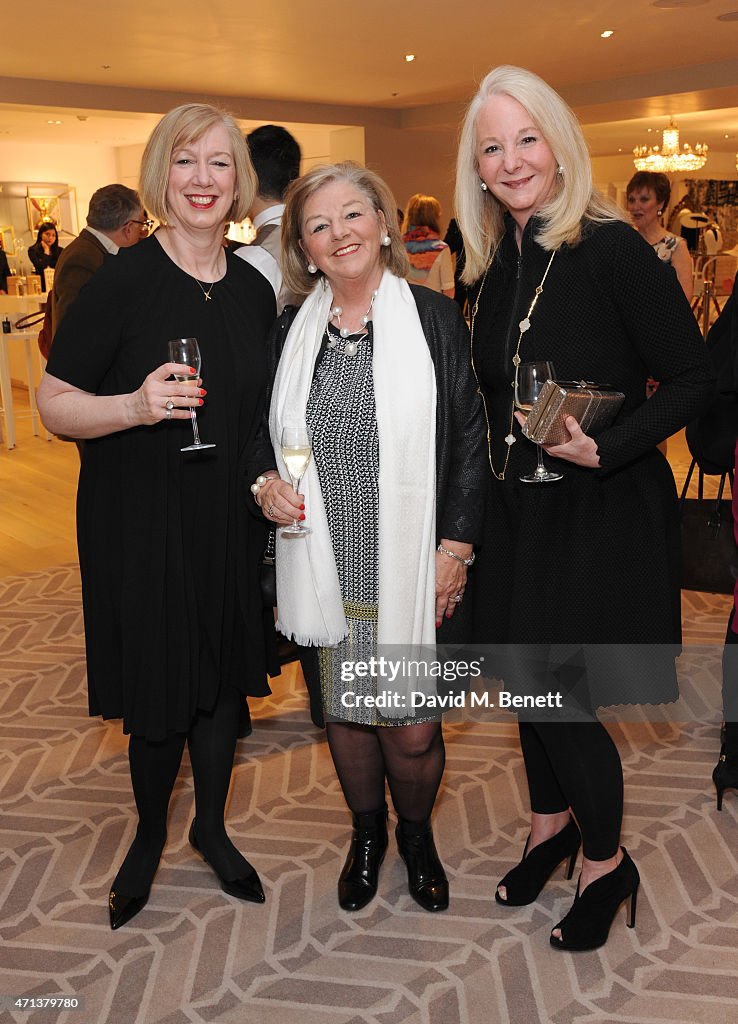 Marie Wikstrom Jo Newton ; Lorna McKay; Marty Wikstrom attend the celebration of the ...
