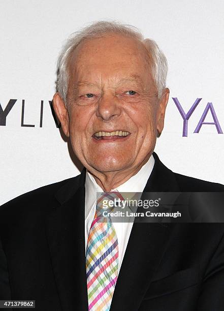 Bob Schieffer attends The Paley Center For Media Presents An Evening With "Madame Secretary" at Paley Center For Media on April 27, 2015 in New York...