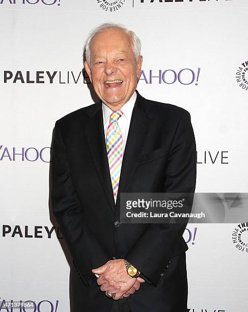 Bob Schieffer attends The Paley Center For Media Presents An Evening With "Madame Secretary" at Paley Center For Media on April 27, 2015 in New York...