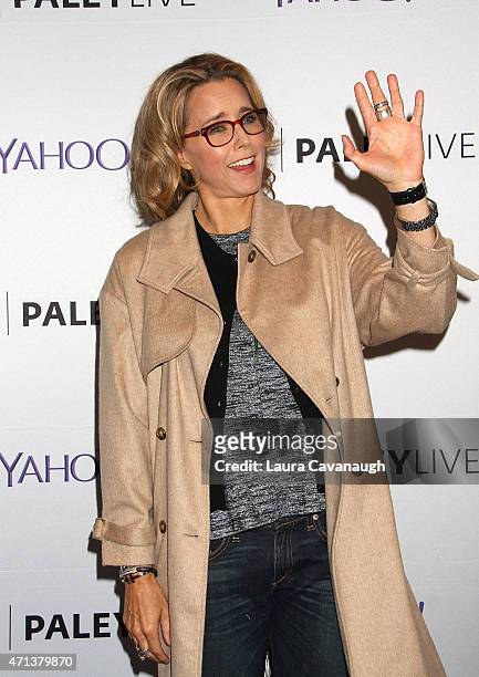 Tea Leoni attends The Paley Center For Media Presents An Evening With "Madame Secretary" at Paley Center For Media on April 27, 2015 in New York City.